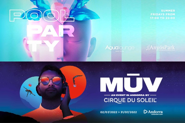 Pool party & cirque du soleil Hotel AnyósPark Suites & Homes La Massana Pool party & cirque du soleil Hotel AnyósPark Suites & Homes La Massana